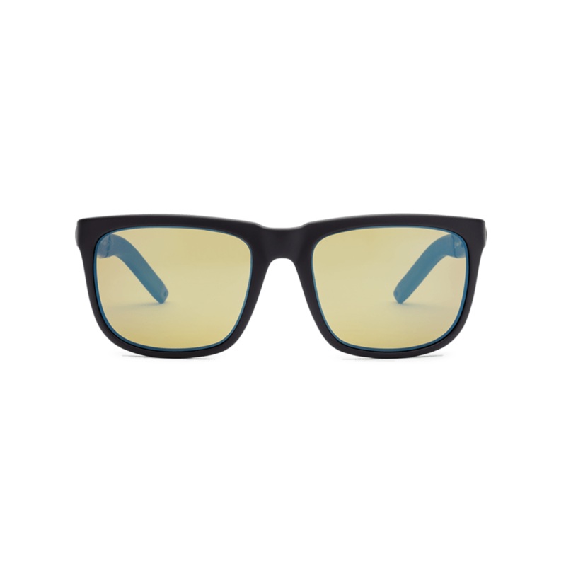 Electric Knoxville S Sunglasses-Matte Blk/HT Yel Polar Pro