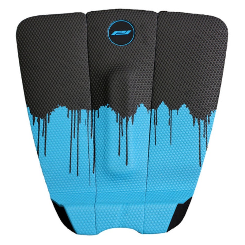 Pro-Lite Drip Traction Pad-Black/Cyan