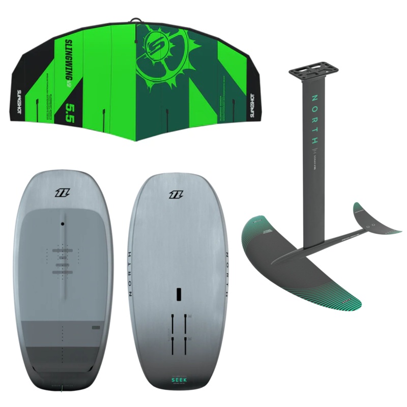 REAL Complete Wing Foil Package – SlingWing V3, Sonar 1500R & Seek 138L