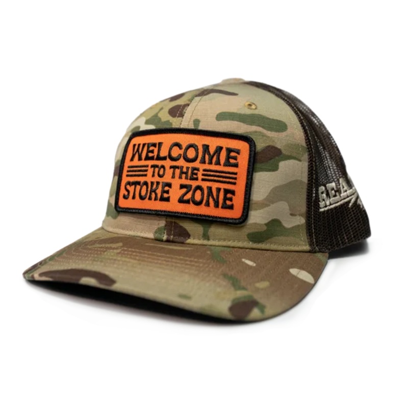 REAL Stoke Zone Hat-Multicam Original/Coyote Brown