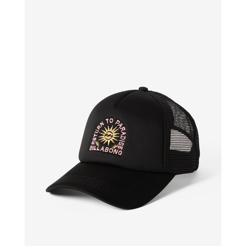 Billabong Across Waves Hat-Black Pebble 2