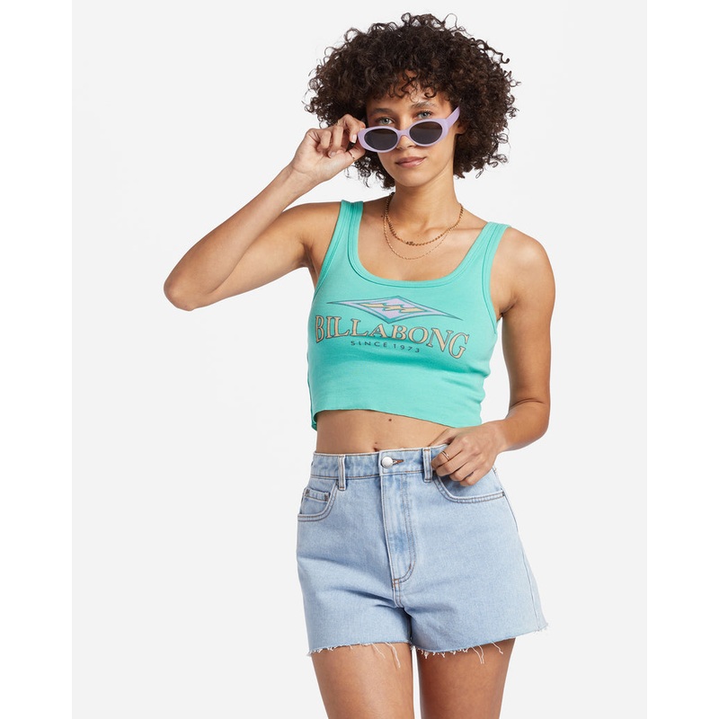 Billabong Search For Stoke Tank-Bright Lagoon