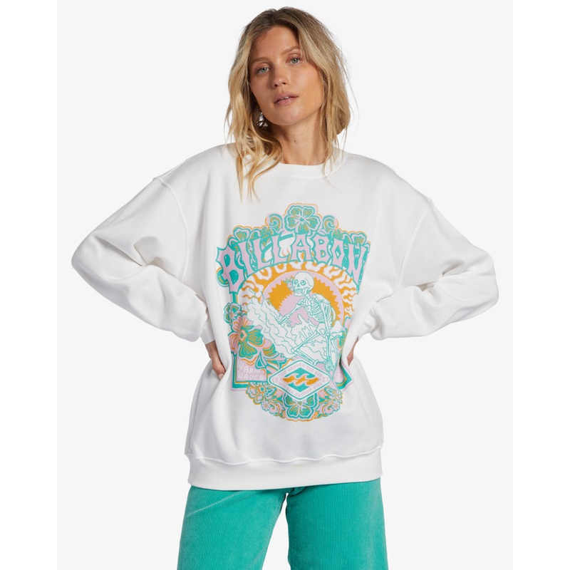 Billabong Sunny Days Sweatshirt-Salt Crystal