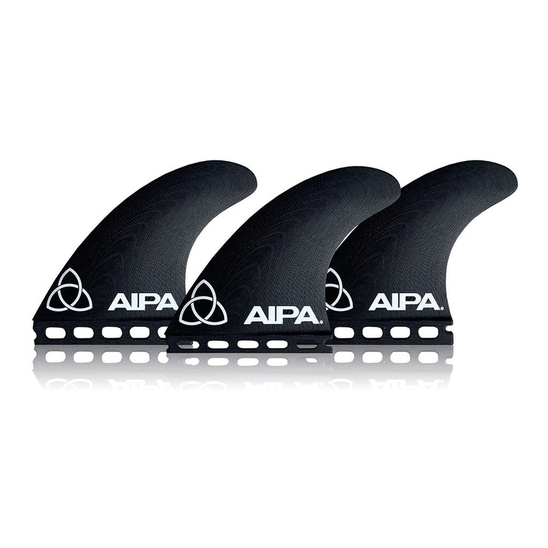 NVS Aipa Lolo Apex Tri Fin Set-Black-Medium