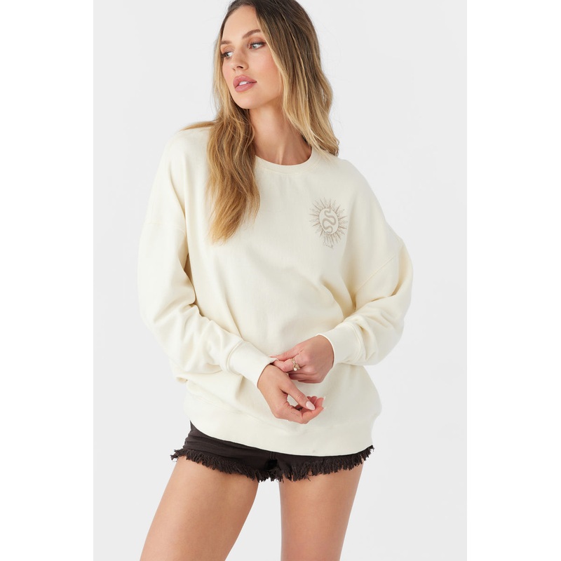 O’Neill Choice Oversized Sweatshirt-Winter White