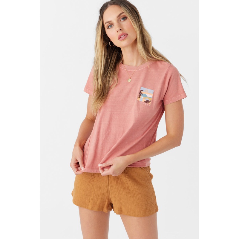 O’Neill Oceanviews Tee-Canyon Rose