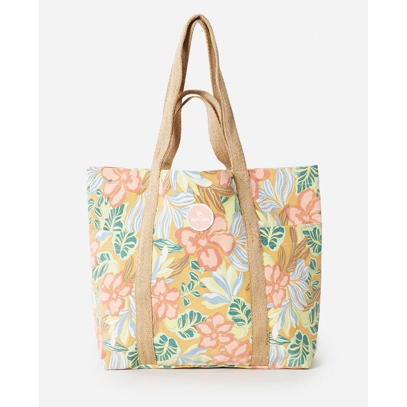 Rip Curl Organic Canvas 29L Beach Tote Bag-Light Orange