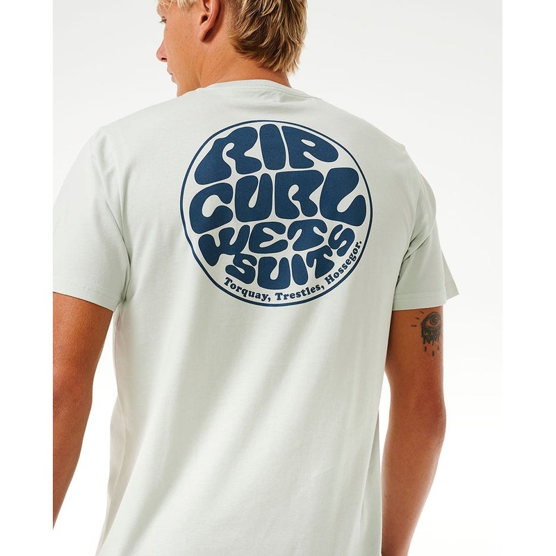 Rip Curl Wetsuit Icon Tee-Mint