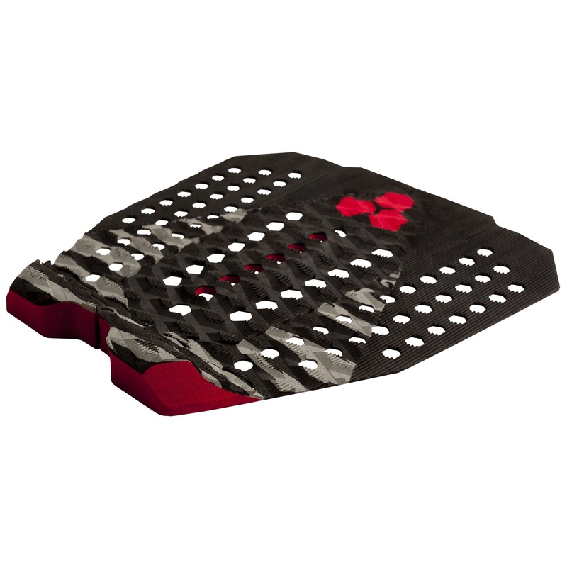 Channel Islands Flux 3 Piece Arch Traction Pad-Black Tiger