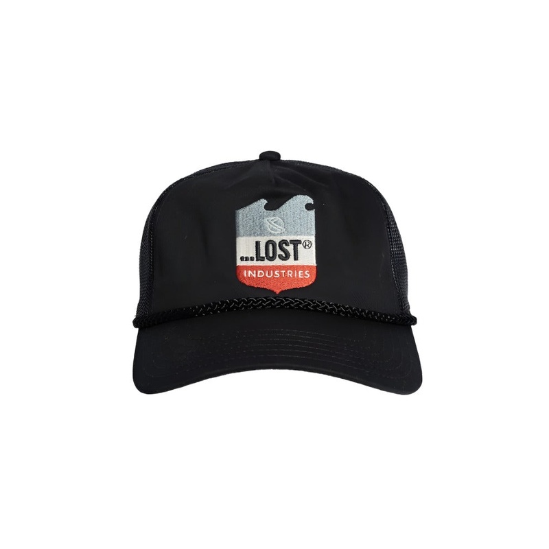 Lost Emblem Trucker Hat-Black