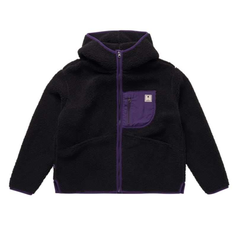 Mystic The Heat Hooded Jacket-Black