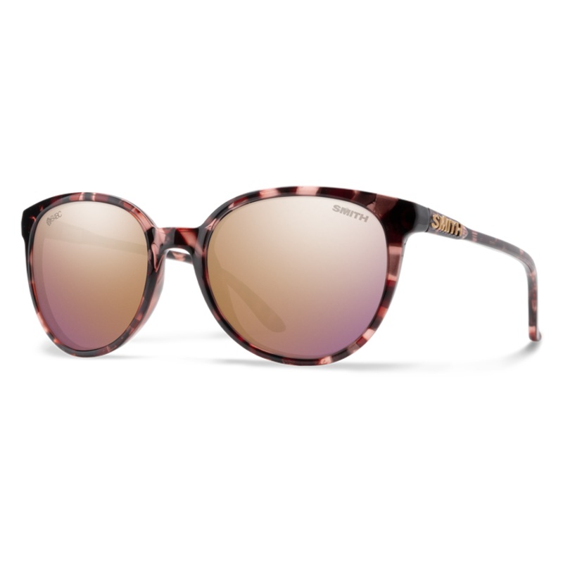 Smith Cheetah Sunglasses-B4Bc/ Rose Tortoise/ChromaPop Polar Rose Gold