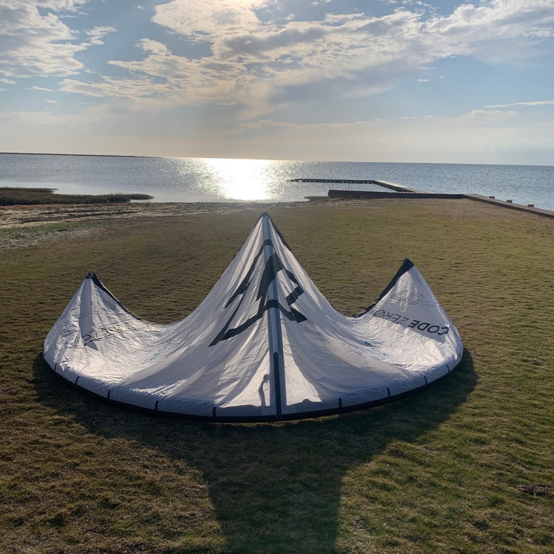 USED 2023 North Code Zero Kite-White-7m