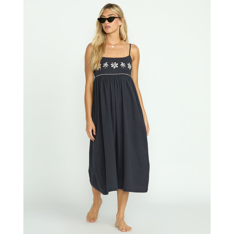 Billabong Days End Dress-Black Sands
