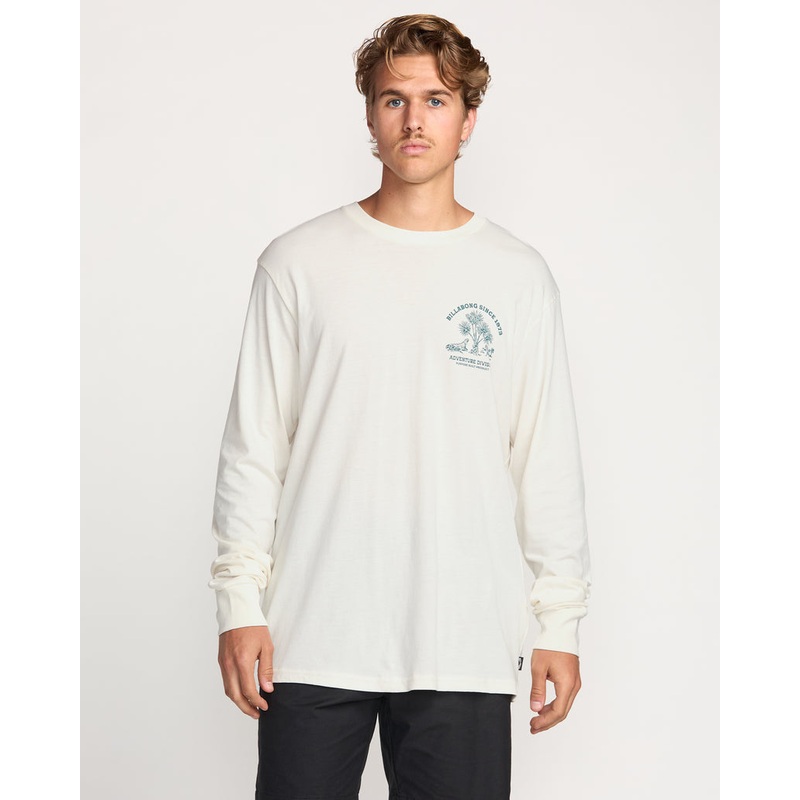 Billabong Dusty Road Adiv L/S Tee-Off White