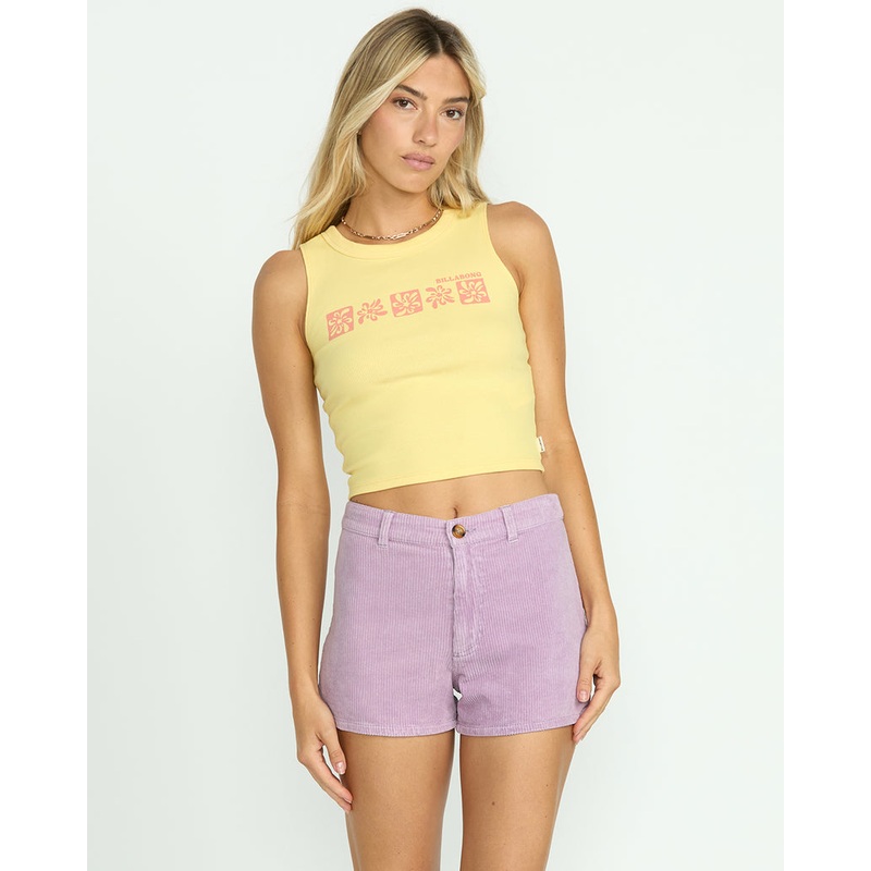 Billabong Free Fall Cord Shorts-Amethyst Smoke