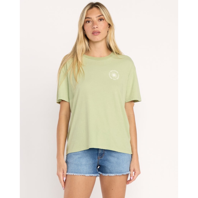 Billabong Paradise Calling Tee-Pistachio