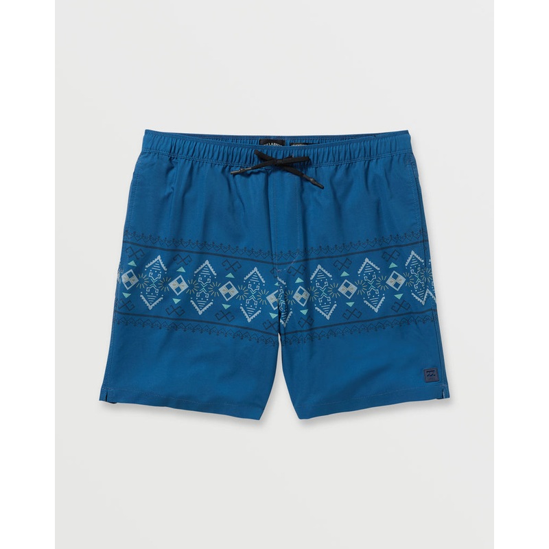 Billabong Surftrek Elastic Boardshorts-Deep Blue