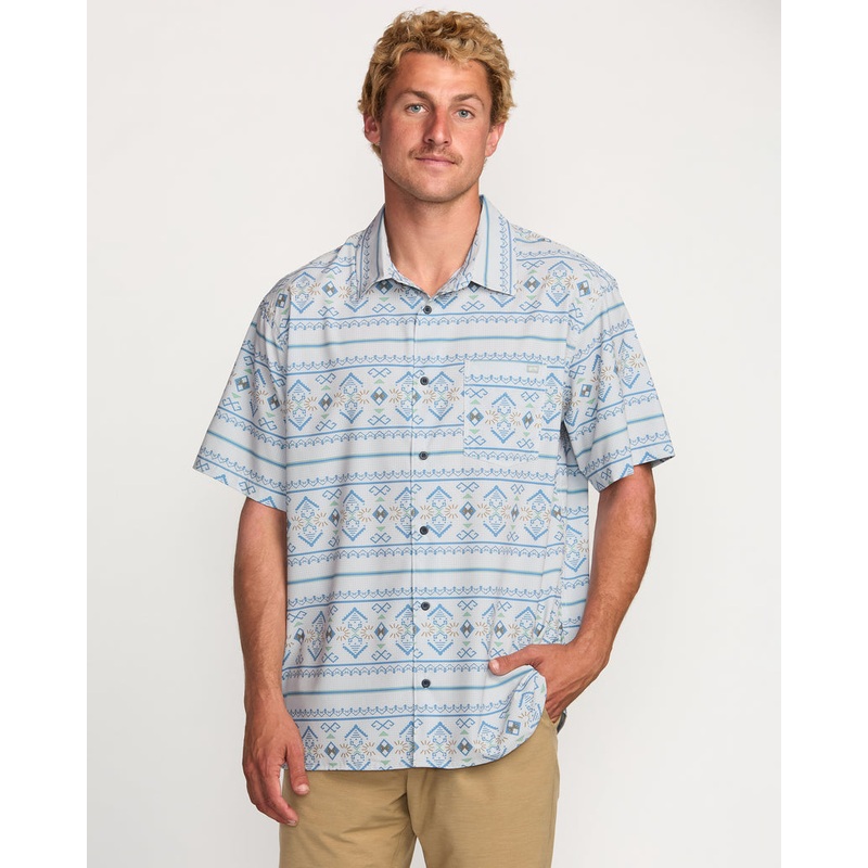 Billabong Surftrek Perf S/S Shirt-Alloy