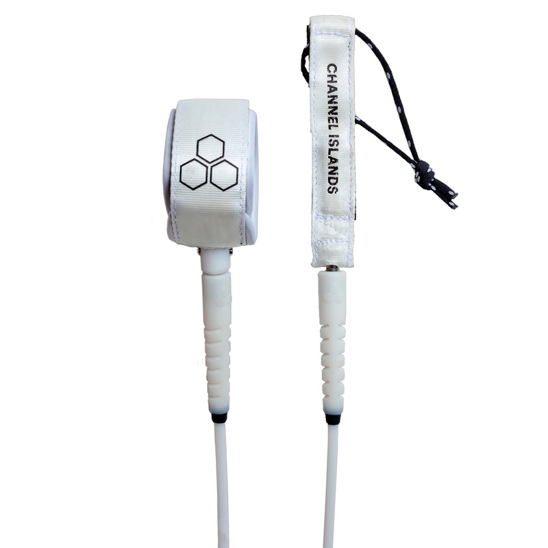 Channel Islands Michael February Everyday Leash-White-6′ x 1/4″