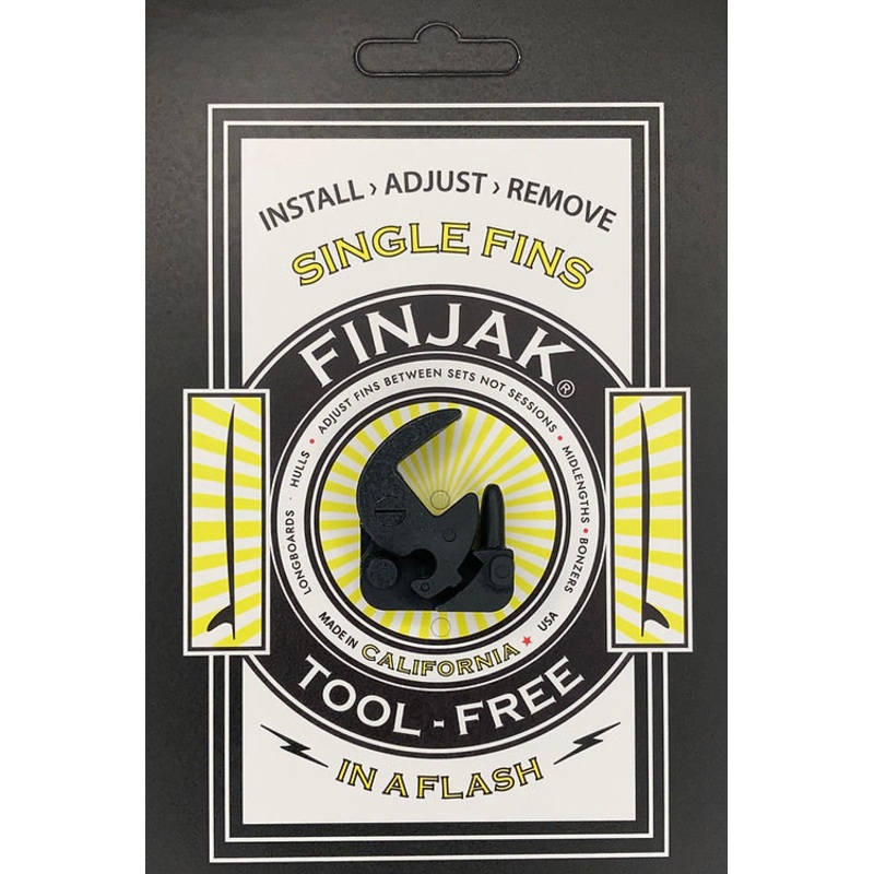 Finjak Tool Free Fin Clamp-Black Sand
