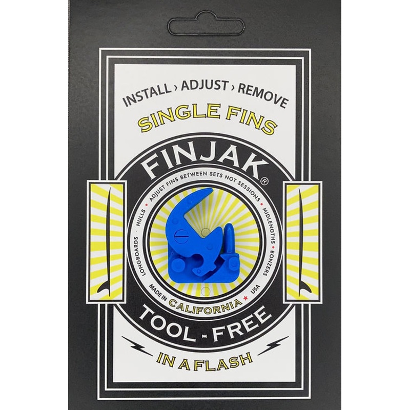 Finjak Tool Free Fin Clamp-Rincon Blue