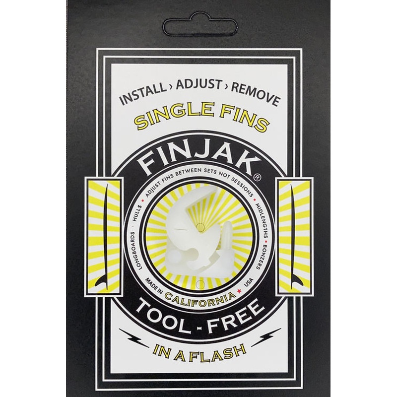 Finjak Tool Free Fin Clamp-White Sand