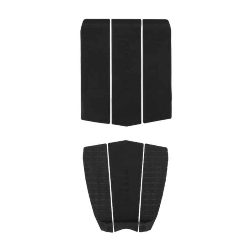Mystic 3 Piece Tail + Front Traction Pad-Black