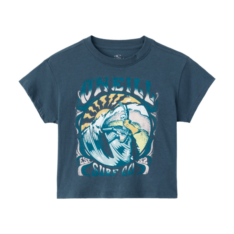O’Neill Girls Girls High Water Tee-Slate