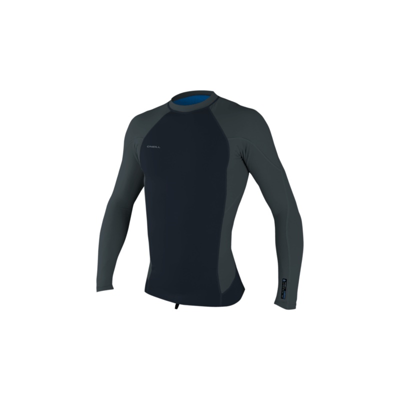 O’Neill Hyperfreak 1mm Neo-Skins L/S Top-Carbon/Gunmtl