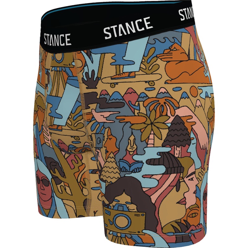 Stance Calication Boxer Brief Boxers-Brown