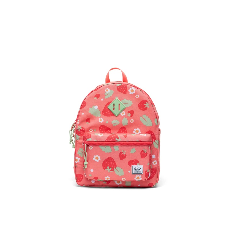 Herschel Heritage Youth Backpack-Shell Pink Sweet Strawberries