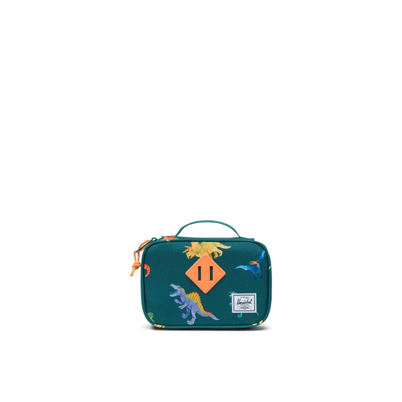 Herschel Little Heritage Pencil Case-Aventurine Watercolor Dinos
