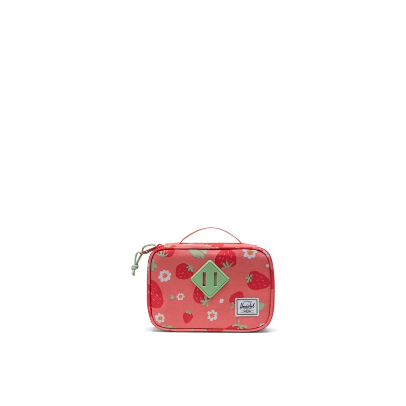 Herschel Little Heritage Pencil Case-Shell Pink Sweet Strawberries