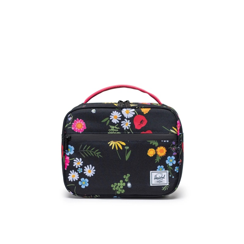 Herschel Little Pop Quiz Lunchbox-Floral Field