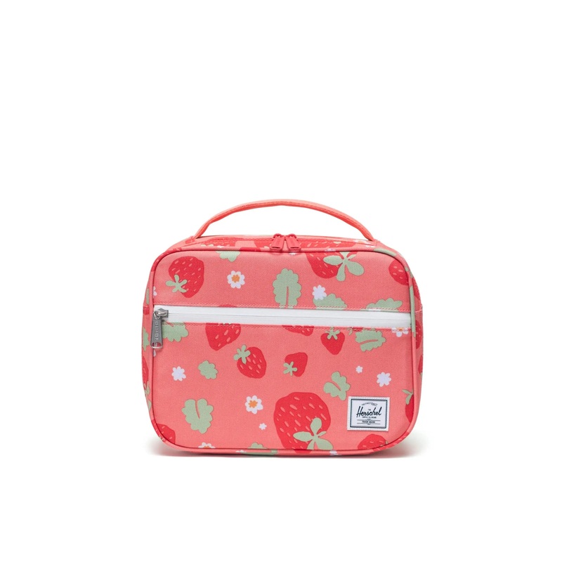 Herschel Little Pop Quiz Lunchbox-Shell Pink Sweet Strawberries