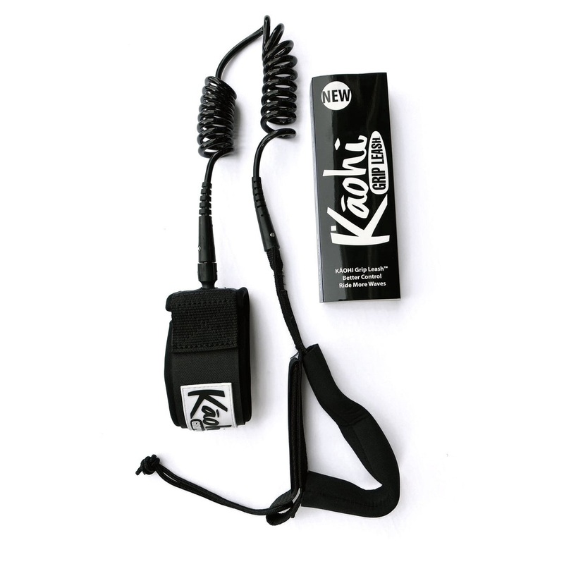 Kaohi Double Coil Calf Leash-Black-6′ x 5.5mm