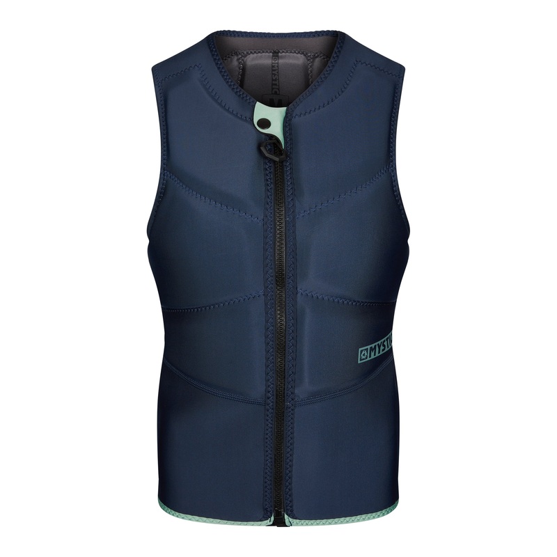 Mystic Wmn’s Star Impact Fzip Vest-Night Blue