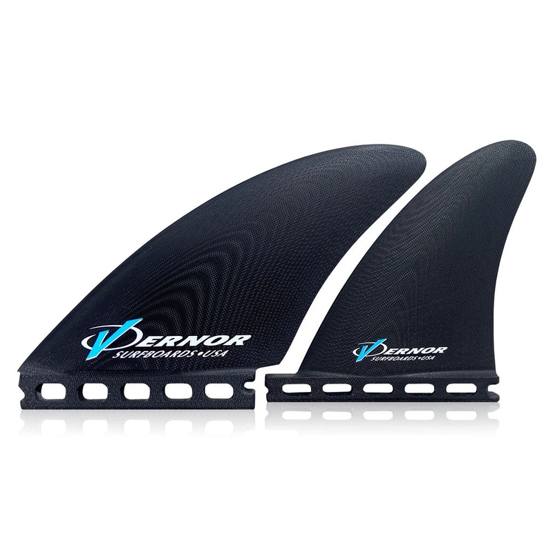 NVS Vernor Drive Quad Apex Fin Set-Black