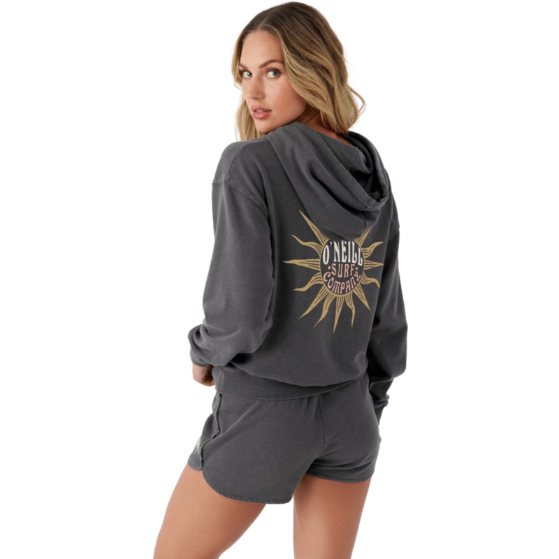 O’Neill Drift Hooded Sweatshirt-Washed Black