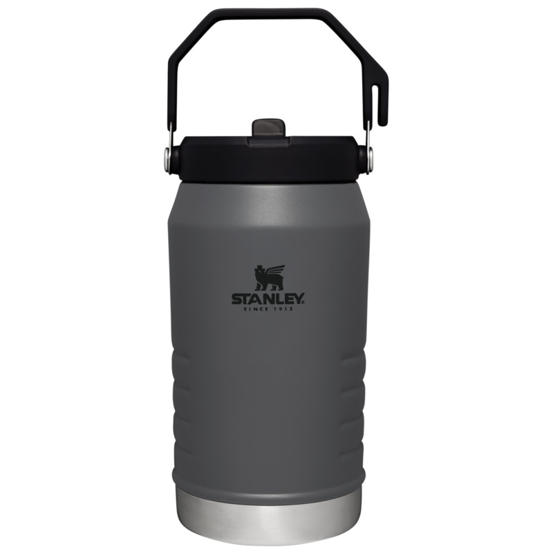 Stanley IceFlow 64 oz Flip Straw Jug-Charcoal