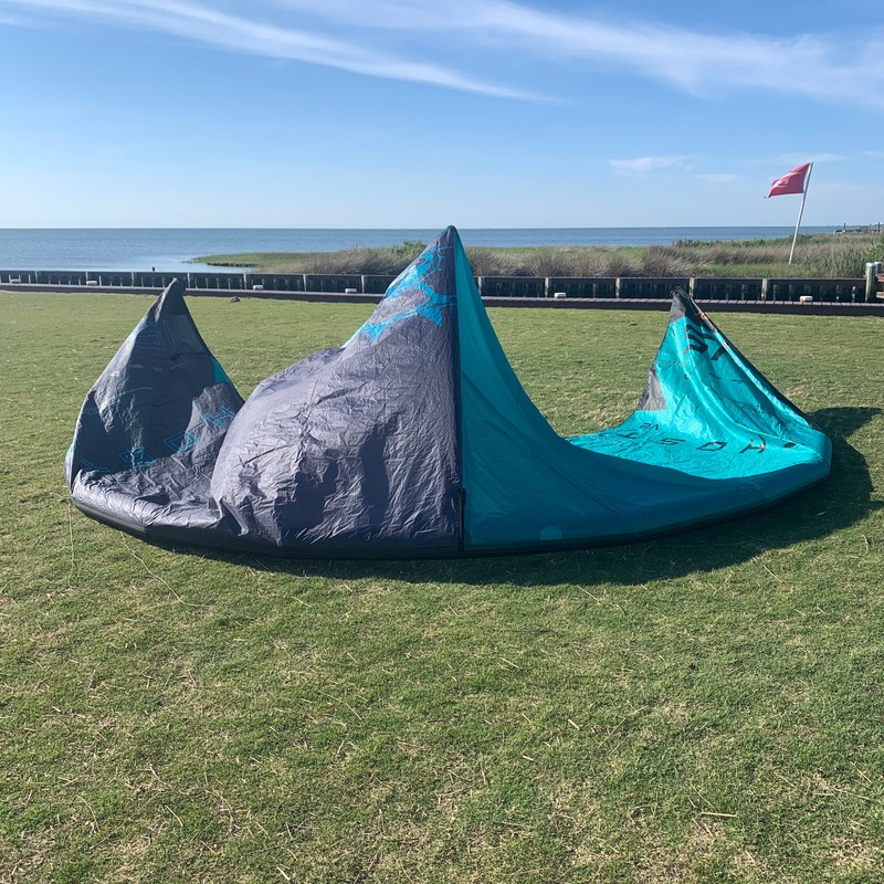 USED Slingshot Ghost V2 Kite-15m-Blue