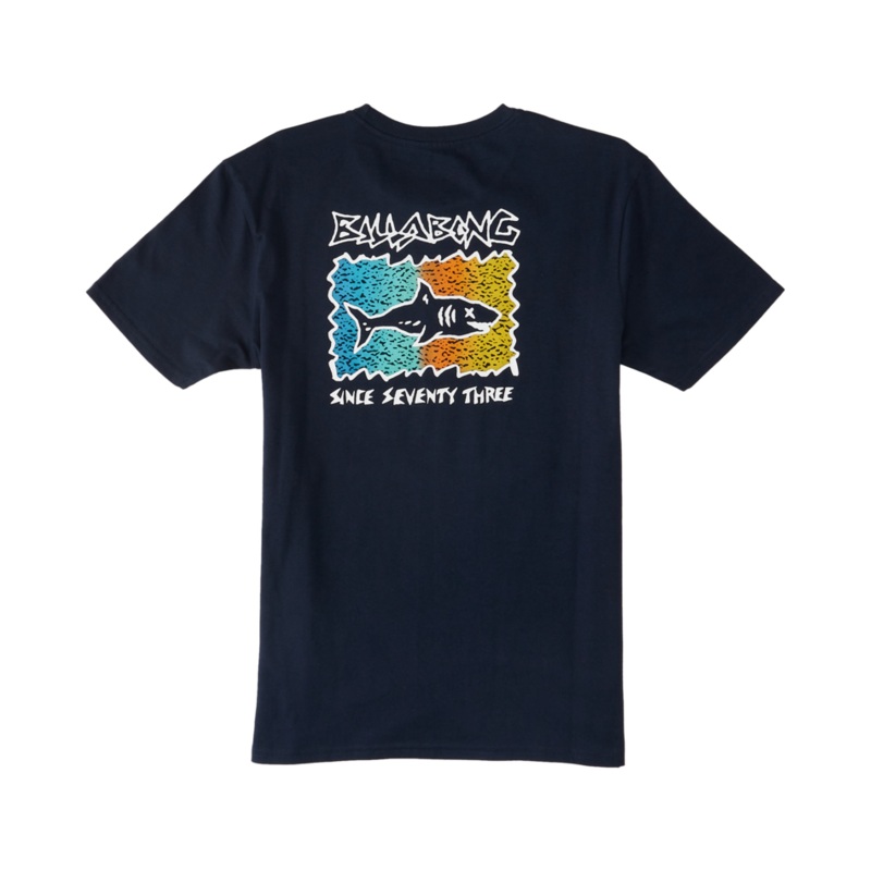 Billabong Boy’s Sharky Tee-Navy