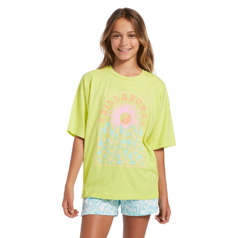 Billabong Lost At Sea Tee-Light Lime