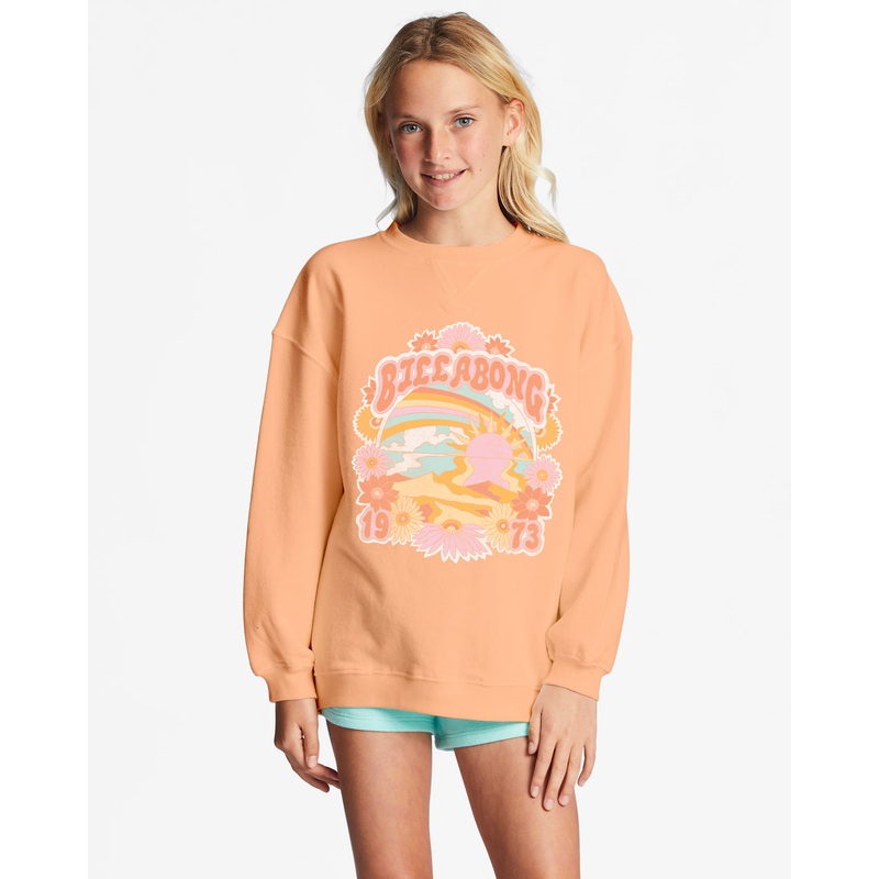 Billabong Making Waves Sweatshirt-Light Melon