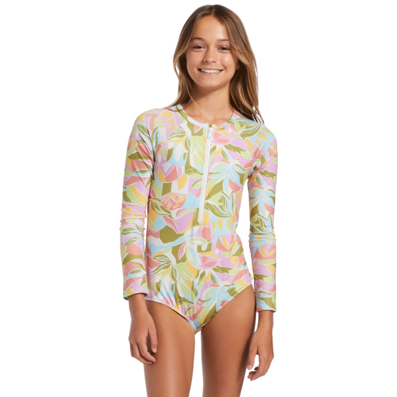 Billabong Tropic Crush L/S One Piece-Multi