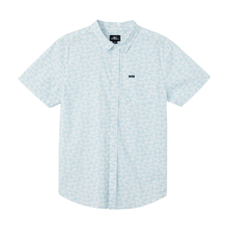 O’Neill Quiver Stretch S/S Shirt-Sky Blue 2