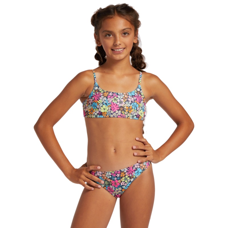 Roxy Daisy Mood Bralette Bikini-Mood Indigo