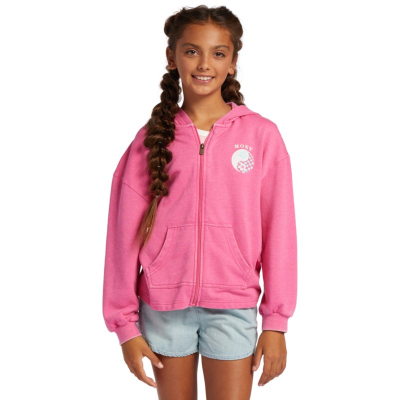 Roxy Early In The Morning B Sweatshirt-Shocking Pink