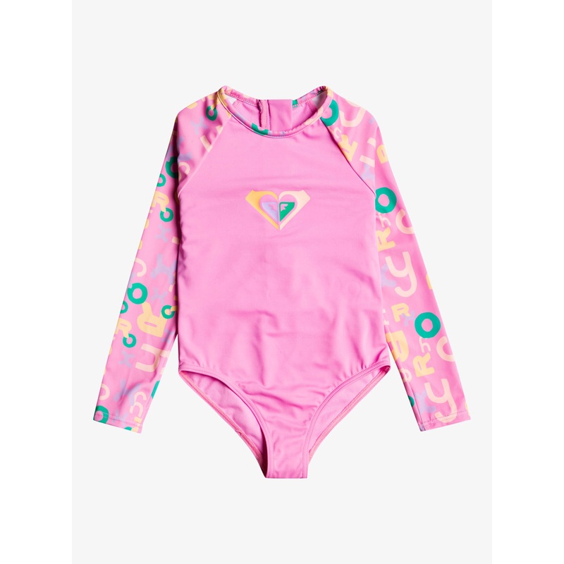 Roxy Funny Bambino L/S One Piece-Cyclamen